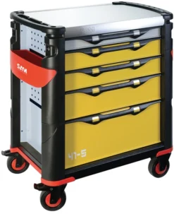 Servante Grand Volume SAM OUTILLAGE 5 Tiroirs à Plateau Inox - 415H -Magasin D'Outils Pour La Maison Élégant 415hren 01