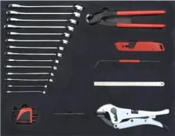 Servante 6 Tiroirs + 200 Outils De Maintenance Indus. SAM OUTILLAGE Modules Mousse - 416-200M -Magasin D'Outils Pour La Maison Élégant 416 200mz 04