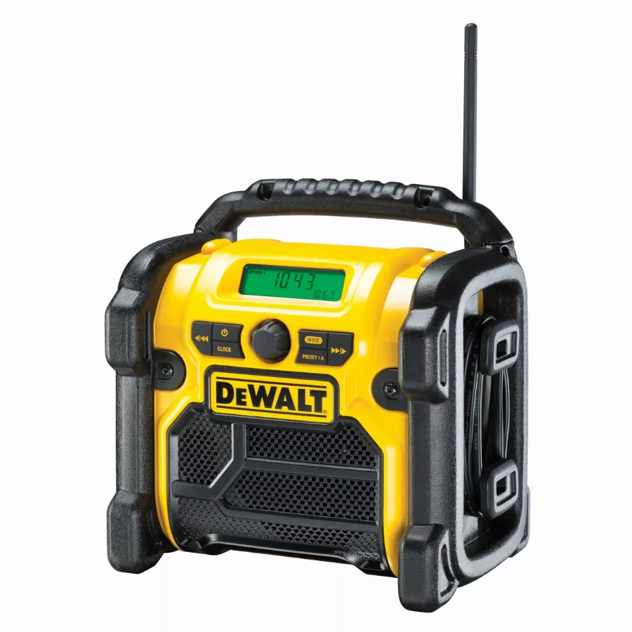 Radio XR Compact FM AM DEWALT - DCR019 2 Radio XR Compact FM AM DEWALT - DCR019 – Image 2