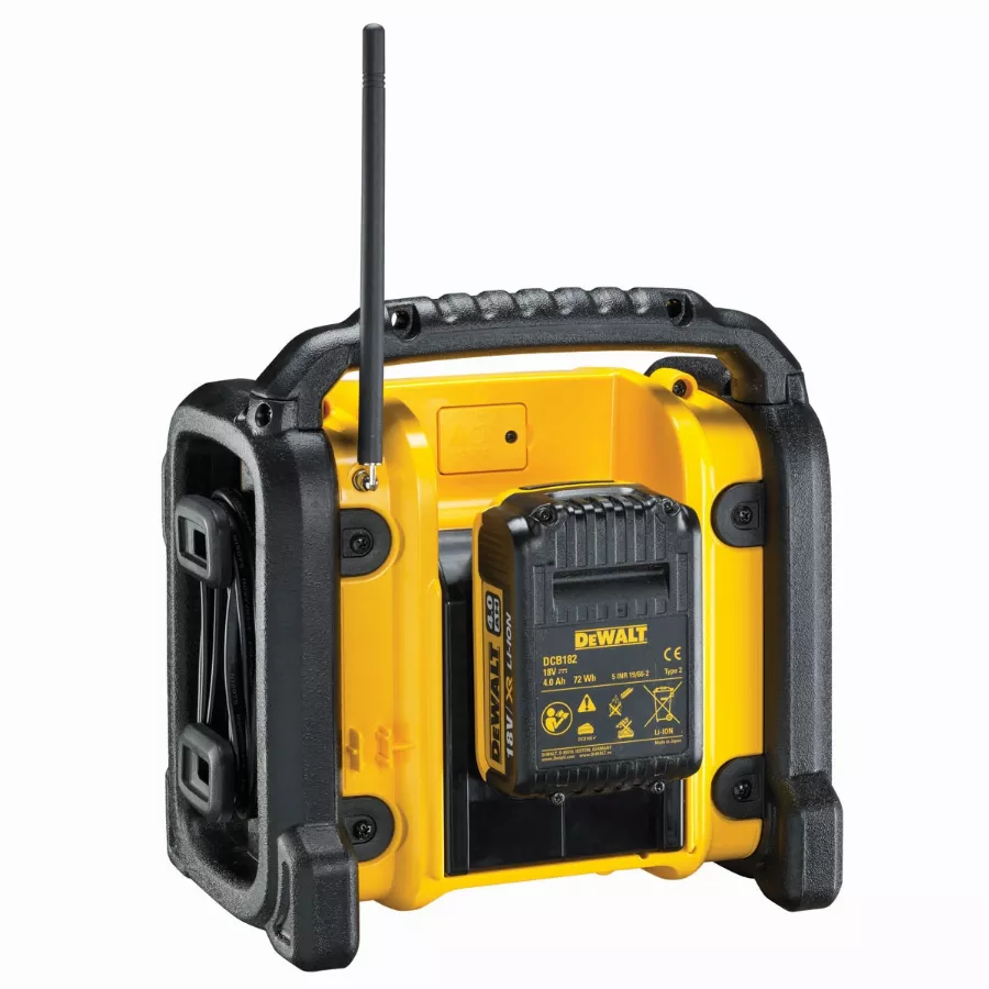 Radio XR Compact FM AM DEWALT - DCR019 1 Radio XR Compact FM AM DEWALT - DCR019
