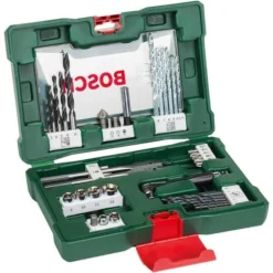 Coffret V-Line 41 Pièces BOSCH Pour Perçage Et Vissage Avec Renvoi D’angle - 2607017316