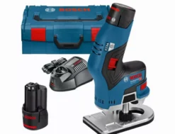 Affleureuse Sans Fil BOSCH GKF 12V-8 - 2 Batteries, Chargeur - 06016B0000