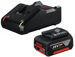 Batterie BOSCH GBA 18V 4.0 Ah + Chargeur 18V-40 Professional - 1600A01B9Y