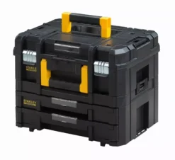 Kit Mallette + Mallette 2 Tiroirs Tstak-Fatmax STANLEY 21,5L - 44 X 33,17 X 32,6 Cm - FMST1-71981