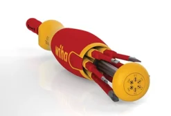 Tournevis Porte Embout Slim VDE 75 Mm WIHA Liftup - 6 Embouts FENTE /PH /XENO PZ2 - 38611 -Magasin D'Outils Pour La Maison Élégant EGA20050 4