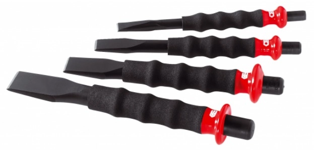 Jeu De 3 Burins + 1 Bédane FACOM - 263GPB 1 Jeu De 3 Burins + 1 Bédane FACOM - 263GPB