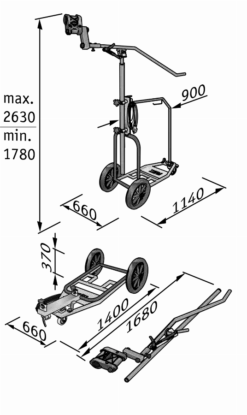 Poste De Travail Mobile Pour Systèmes De Ponçage GM 340 FLEX - 473278 -Magasin D'Outils Pour La Maison Élégant FLE00142 7