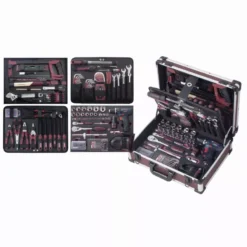 Coffret D'outils Pro-Line KRAFTWERK 264 Pièces + Perceuse Visseuse BOSCH 1/4" 1/2" - 3949 -Magasin D'Outils Pour La Maison Élégant KRA00054 1
