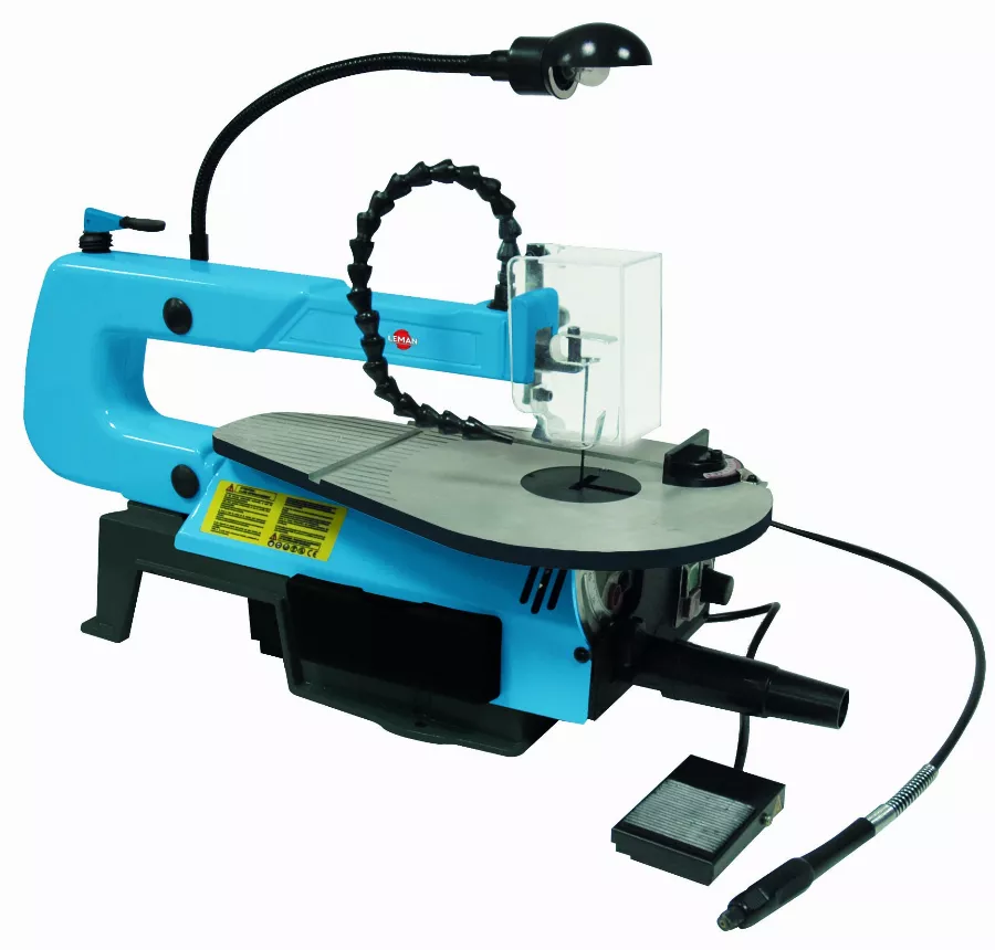 Scie à Chantourner à Pédale LEMAN 90 W 400MM - SAC407 2 Scie à Chantourner à Pédale LEMAN 90 W 400MM - SAC407 – Image 2