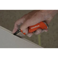 Couteau Cutter Pliable Pro EDMA Avec Pochette - 60655 5 Couteau Cutter Pliable Pro EDMA Avec Pochette - 60655 -Magasin D'Outils Pour La Maison Élégant OOB11092 3