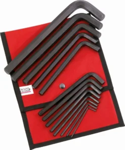 Trousse 8 Clés Males Courtes 6 Pans SAM - 62TR8