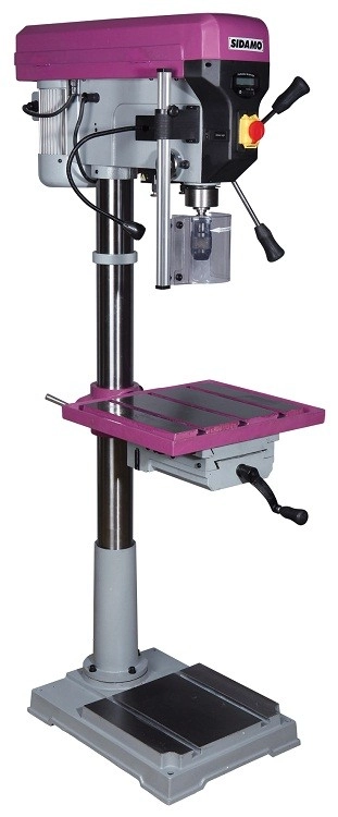 Perceuse à Colonne SIDAMO PC40FCTE Tri - 1500W - Avec étau, Mandrin Et Jeu De Brides - 20502054 1 Perceuse à Colonne SIDAMO PC40FCTE Tri - 1500W - Avec étau, Mandrin Et Jeu De Brides - 20502054