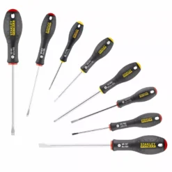 Stanley Tournevis électricien + Mécanicien + Phillips - Jeu De 8pieces FATMAX - 0-65-437