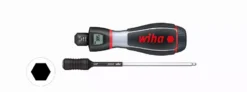 Tournevis WIHA ITorque Dynamométrique 1 à 6 Nm - Lame Torque Porte-embout 1/4" - 36888
