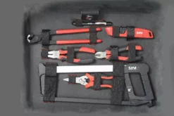Valise Trolley + 136 Outils SAM OUTILLAGE Fermeture à Clé - CP-136N -Magasin D'Outils Pour La Maison Élégant cp 136n 02