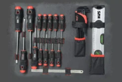 Valise Trolley + 136 Outils SAM OUTILLAGE Fermeture à Clé - CP-136N -Magasin D'Outils Pour La Maison Élégant cp 136n 05