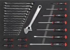 Servante Servi 630N + 200 Outils Maintenance Indus. SAM OUTILLAGE Modules Mousse - CPP-200M4 -Magasin D'Outils Pour La Maison Élégant cpp 200m4 03