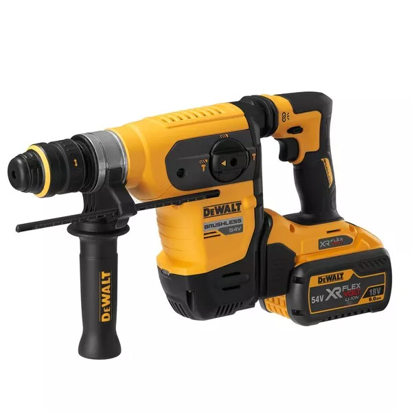 Perforateur SDS-Plus XR Flexvolt 54V DEWALT 4,5J + 2 Batteries 9Ah + Coffret Tstak - DCH417X2-QW 2 Perforateur SDS-Plus XR Flexvolt 54V DEWALT 4,5J + 2 Batteries 9Ah + Coffret Tstak - DCH417X2-QW – Image 2