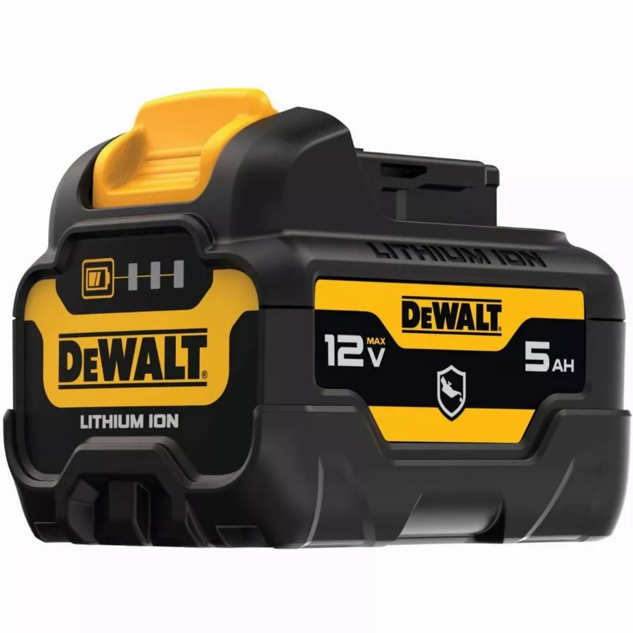 Batterie DEWALT XR 12V 5.0 Ah - Renforcée - DCB126G-XJ 1 Batterie DEWALT XR 12V 5.0 Ah - Renforcée - DCB126G-XJ