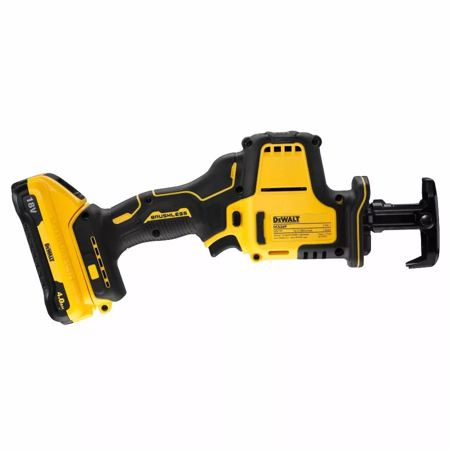 Scie Sabre Compacte XR 18V 4Ah Li-Ion Brushless DEWALT - DCS369M2-QW 2 Scie Sabre Compacte XR 18V 4Ah Li-Ion Brushless DEWALT - DCS369M2-QW – Image 2