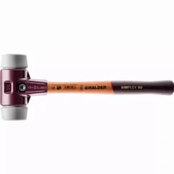 Maillet HALDER SIMPLEX TPE Moyen Avec Boîtier En Fonte Malléable Et Manche En Bois - D=30 Mm - 3003.030