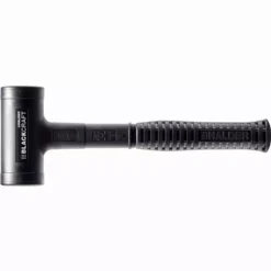 Maillet BLACKCRAFT, Avec Manche En Tube D'acier Incassable, Habillé De PUR Et Ergonomique, Poignée Antidérapante - D=40 Mm - 3379.040