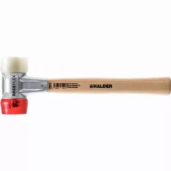 Maillet BASEPLEX, Nylon / Acétate De Cellulose Avec Boîtier En Zinc Moulé Et Manche En Bois - D=30 Mm - 3968.030