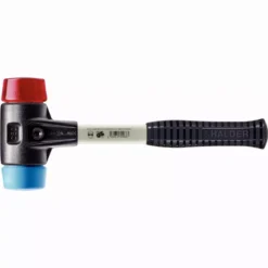 Maillet HALDER SIMPLEX TPE Souple /plastique Avec Boîtier En Fonte Malléable Renforcée Et Manche En Fibre De Verre - D=50 Mm - 3716.050