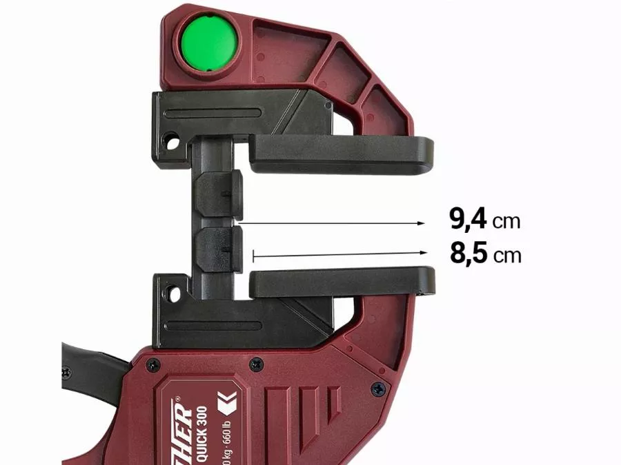 Serre-joint Rapide PIHER Maxi Quick - 30 Cm - 52692 2 Serre-joint Rapide PIHER Maxi Quick - 30 Cm - 52692 – Image 2