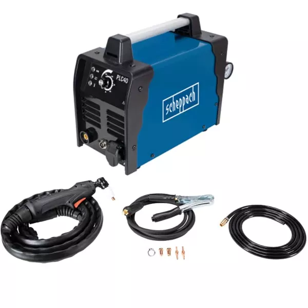 Découpeur Plasma SCHEPPACH PLC40 Coupe 12 Mm 230 V 15 à 40 A Avec Accessoires - 5906605901 1 Découpeur Plasma SCHEPPACH PLC40 Coupe 12 Mm 230 V 15 à 40 A Avec Accessoires - 5906605901