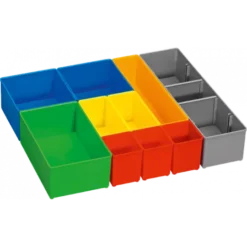 Set Casiers I-BOXX 10 Pièces BOSCH - 1600A001S6