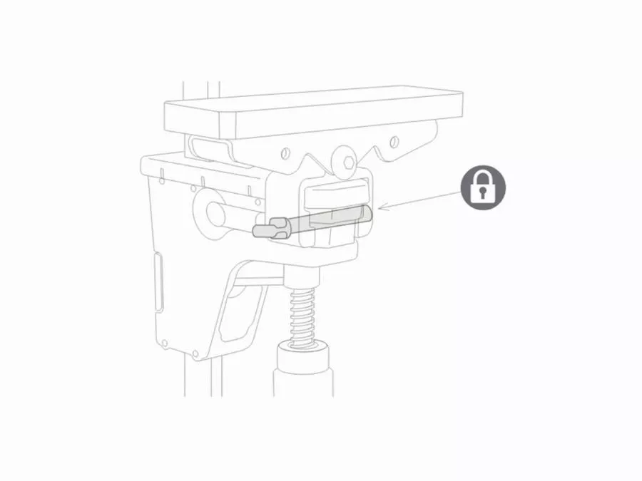 Set De 2 Patins Pivotants PIHER PRL 400 - 02602 2 Set De 2 Patins Pivotants PIHER PRL 400 - 02602 – Image 2