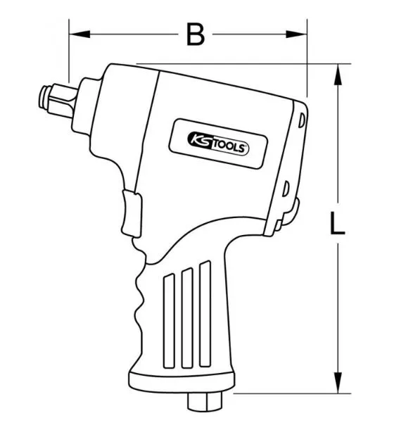 Mini Clé à Chocs MONSTER Xtremelight 1/2'' KS TOOLS + Silencieux + Protection En Silicone - 515.1155 2 Mini Clé à Chocs MONSTER Xtremelight 1/2'' KS TOOLS + Silencieux + Protection En Silicone - 515.1155 – Image 2